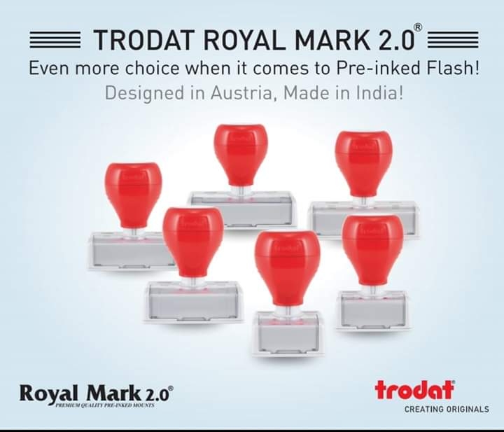 Trodat - Royal Mark Pre - ink Stamp